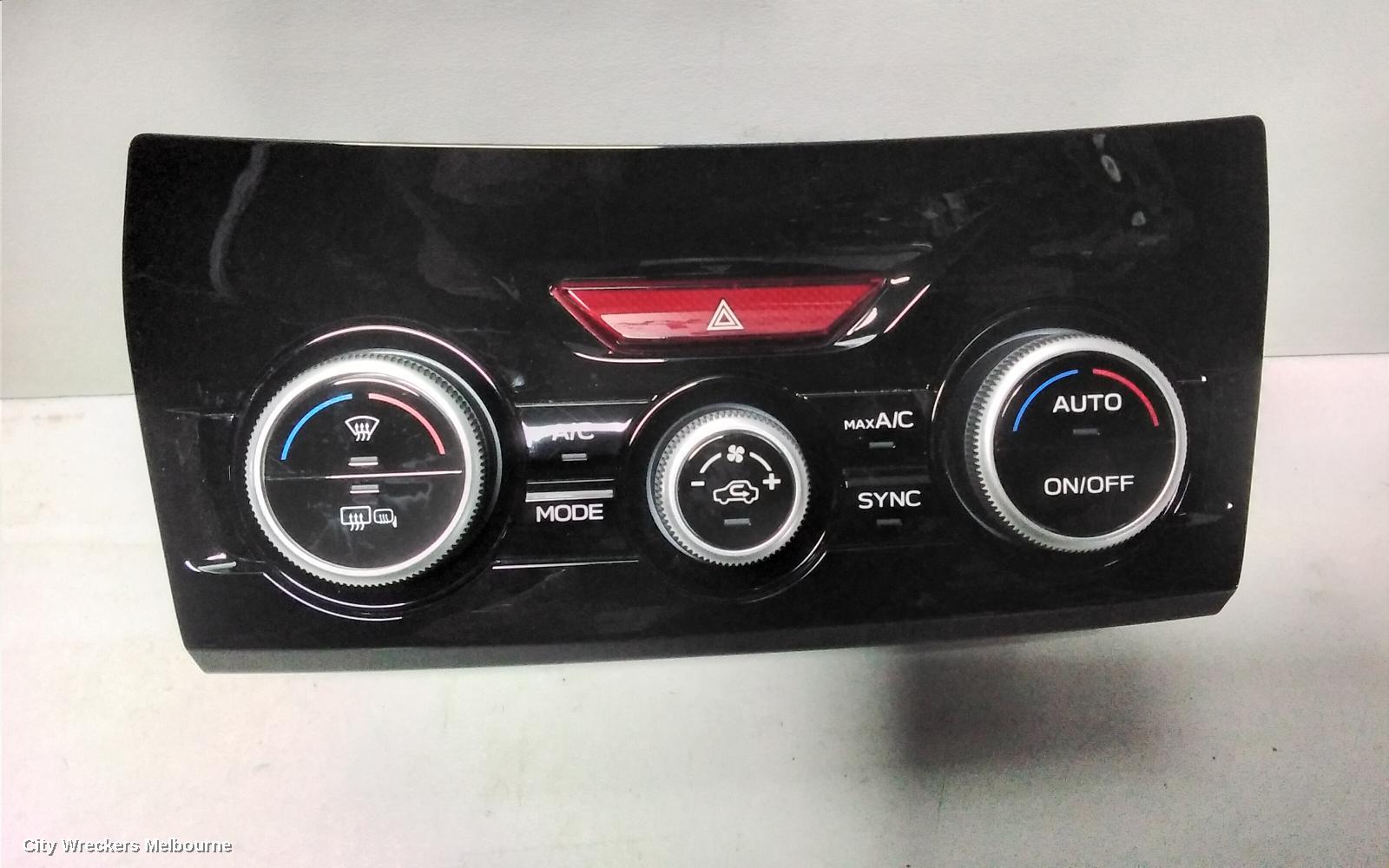 SUBARU FORESTER HEATER/AC CONTROLS, SK, DUAL ZONE CLIMATE CONTROL, 08/2018 - 11/2024