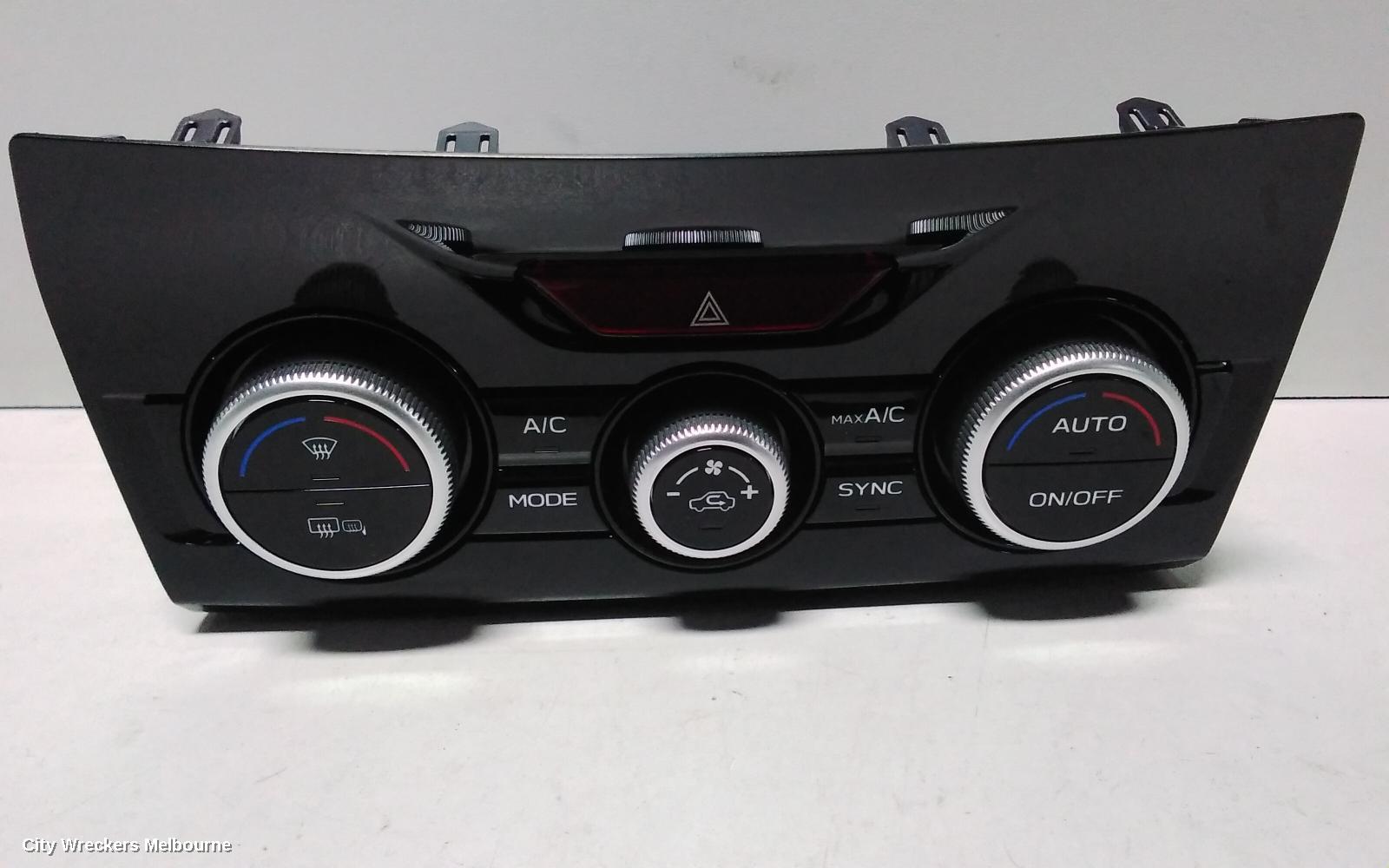 SUBARU FORESTER HEATER/AC CONTROLS, SK, DUAL ZONE CLIMATE CONTROL, 08/2018 - 11/2024