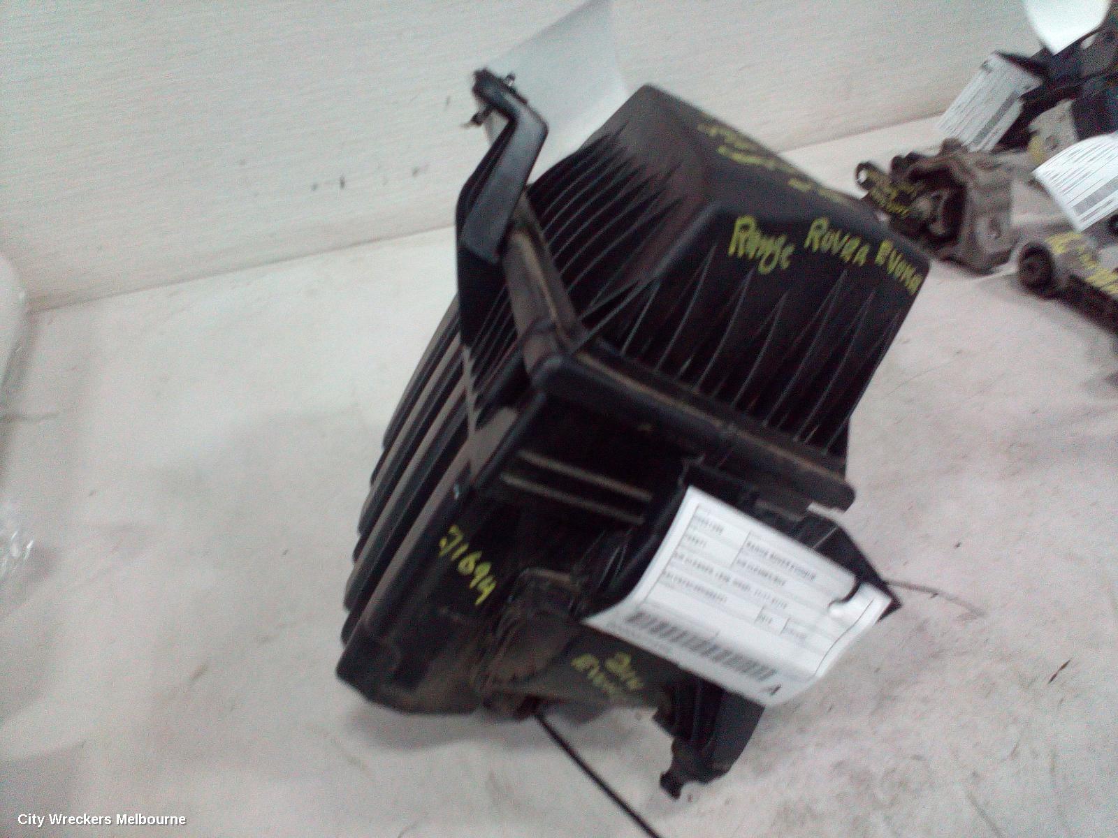 LAND ROVER RANGEROVER EVOQUE AIR CLEANER/BOX, AIR CLEANER, L538, DIESEL, 11/2011 - 01/2019