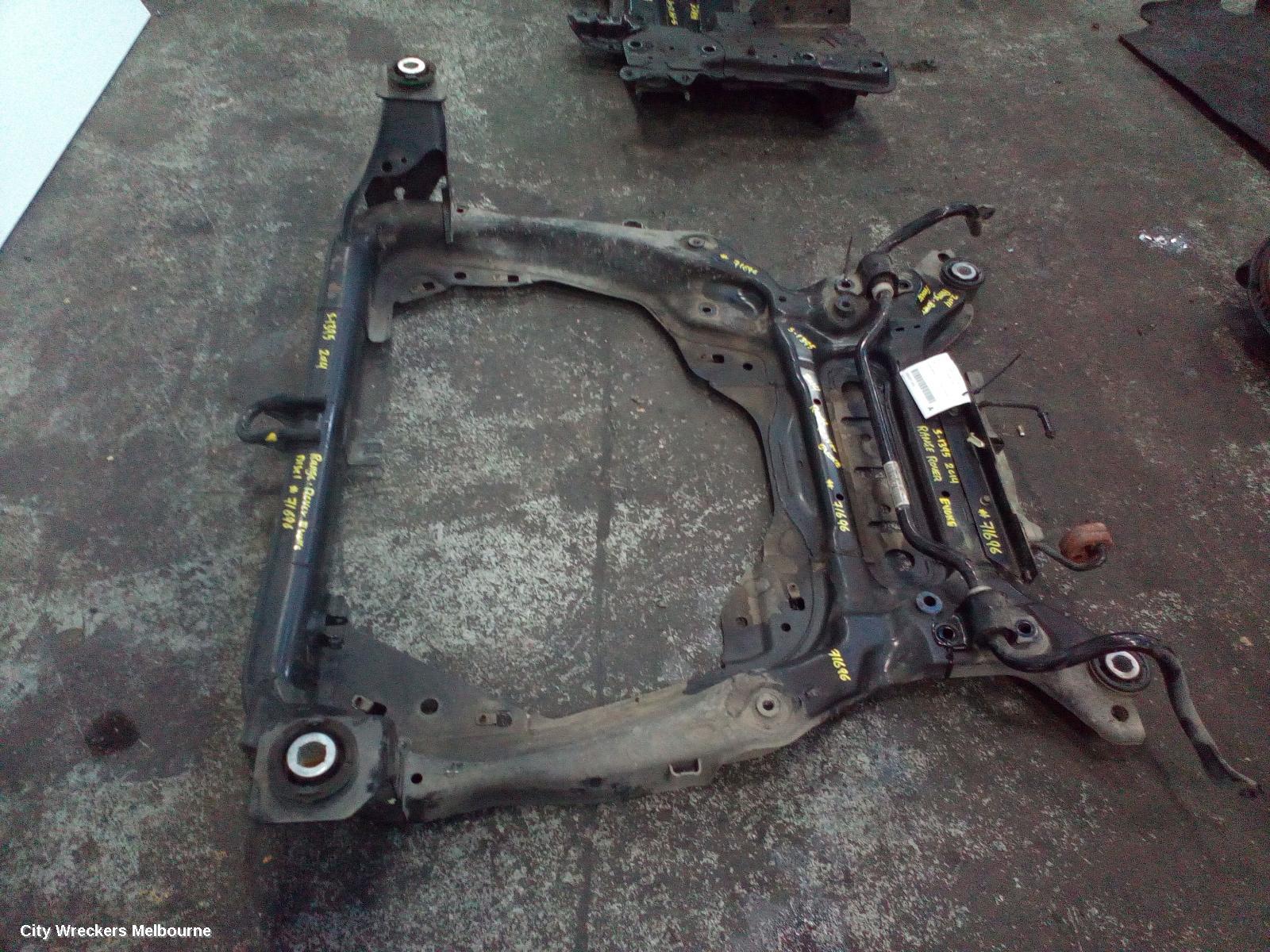 LAND ROVER RANGEROVER EVOQUE FRT XMEMBER/CRADLE, L538, 11/2011 - 01/2019