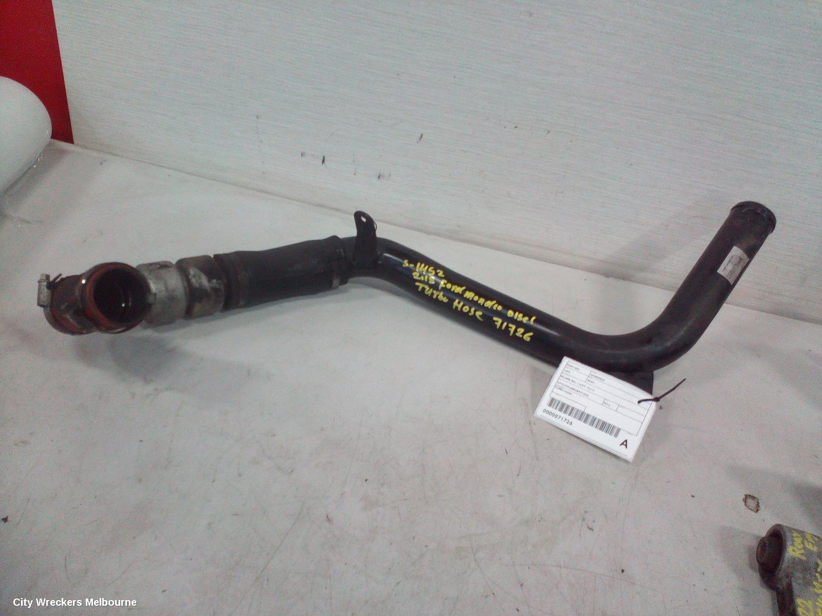 FORD MONDEO, MA/MB/MC, 10/2007 - 12/2014, TURBO HOSE: 71726