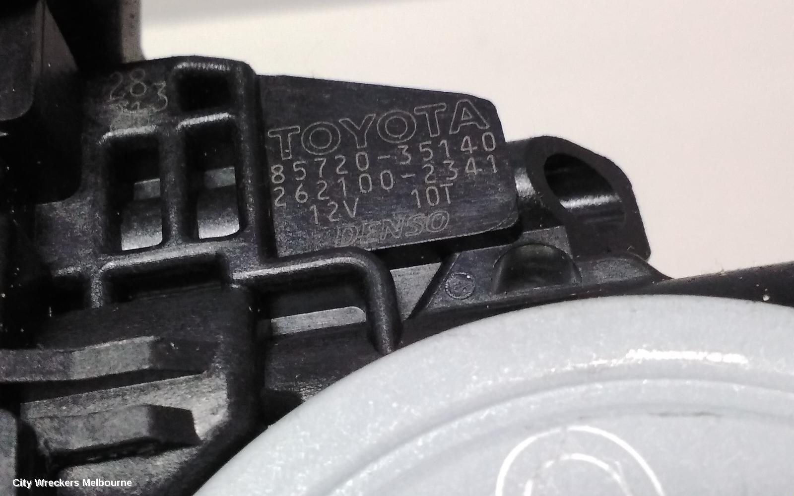 TOYOTA HIACE LEFT FRONT WINDOW REG/MOTOR, DOOR REG AND MOTOR ASSY, TRH/KDH, 03/2005 - 04/2019