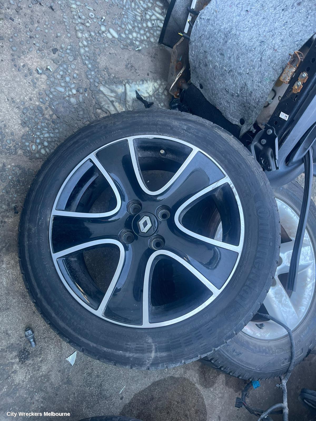 RENAULT CLIO WHEEL MAG, FACTORY, 16X6.5IN, X98, 09/2013 - 10/2019