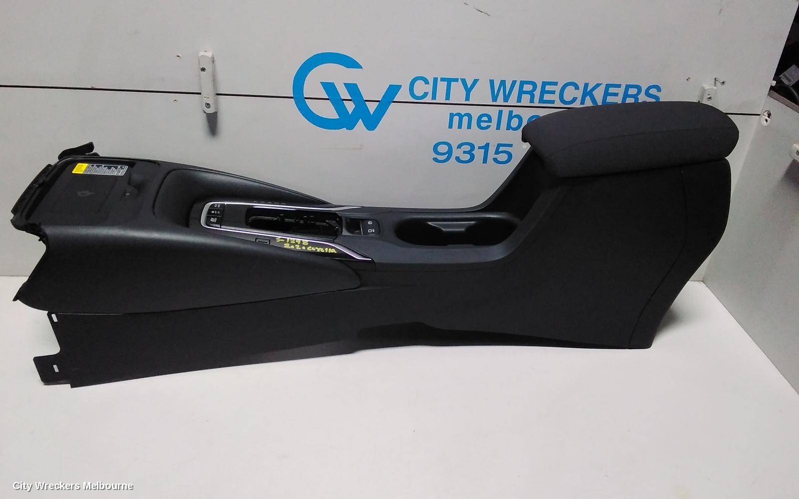 TOYOTA COROLLA CONSOLE, AUTO T/M, E210, 07/2018 ONWARDS