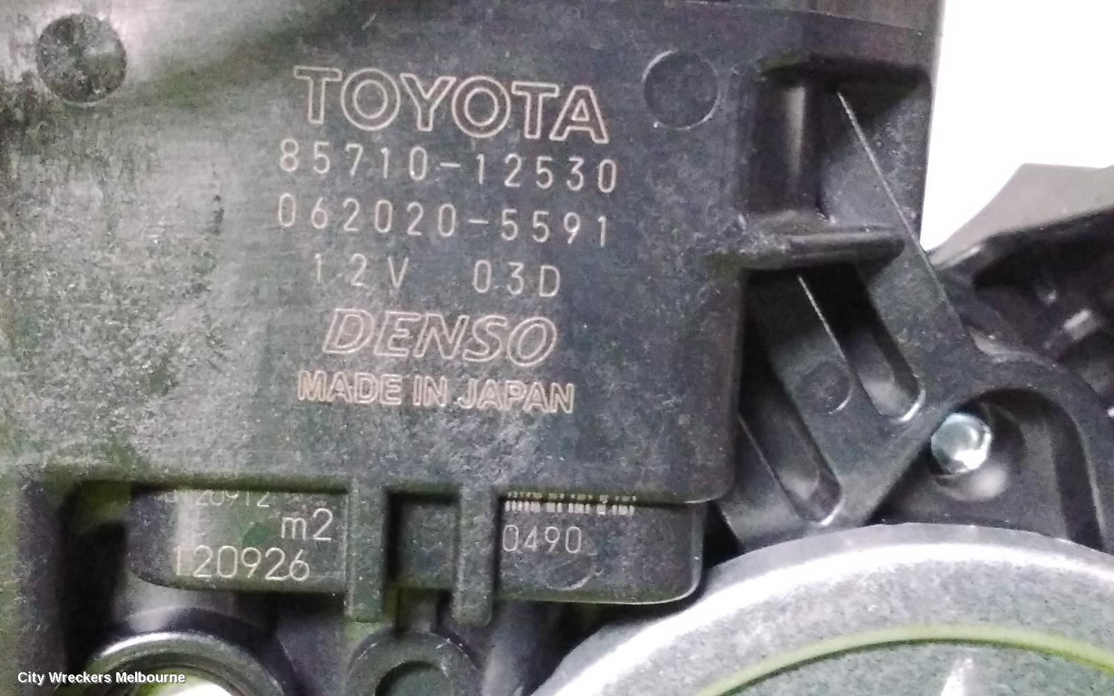 TOYOTA COROLLA RIGHT FRONT WINDOW REG/MOTOR, E210, 07/2018 ONWARDS
