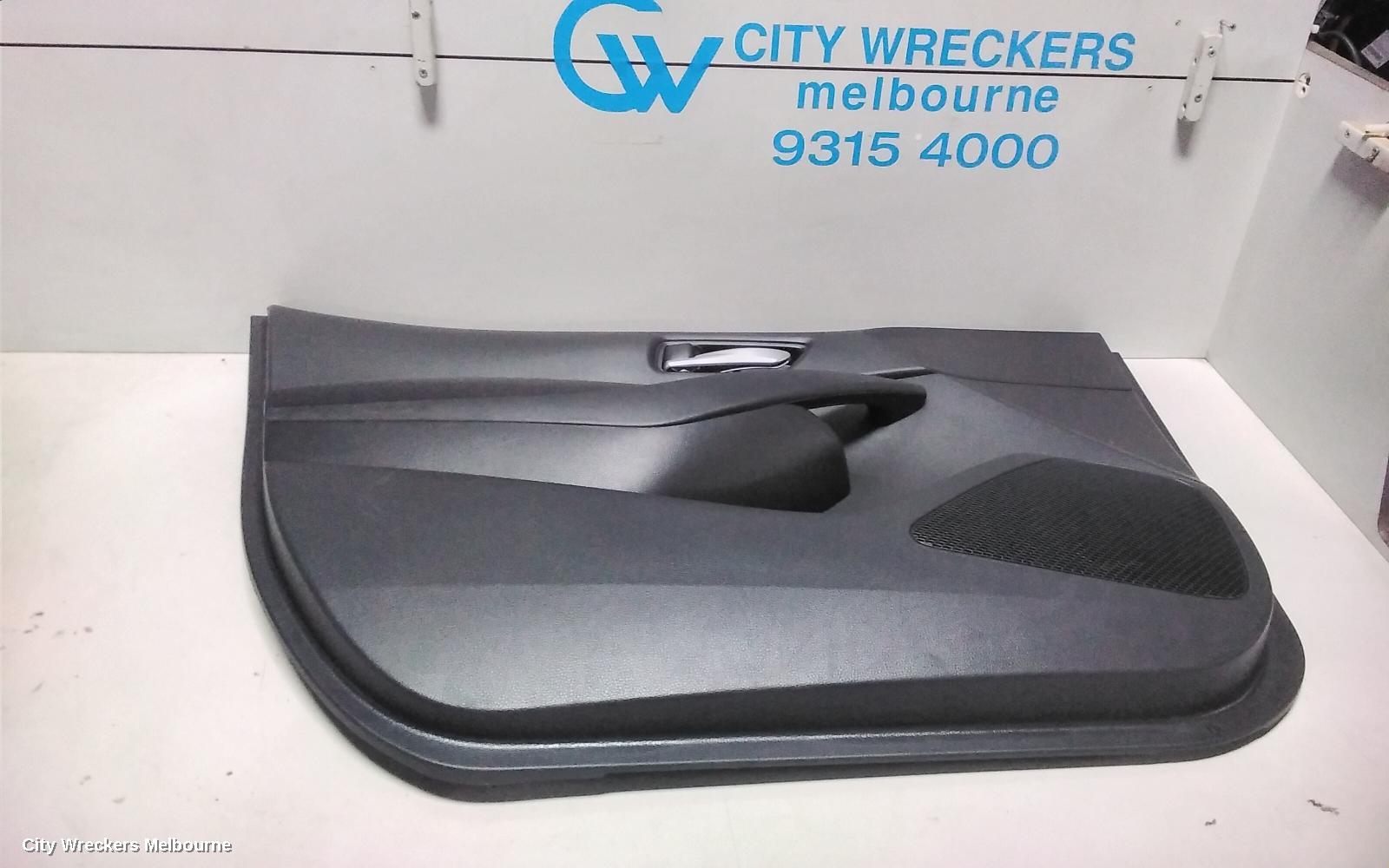 TOYOTA COROLLA DOOR TRIM, ZWE219R, LH FRONT, HATCH, 07/2018 ONWARDS
