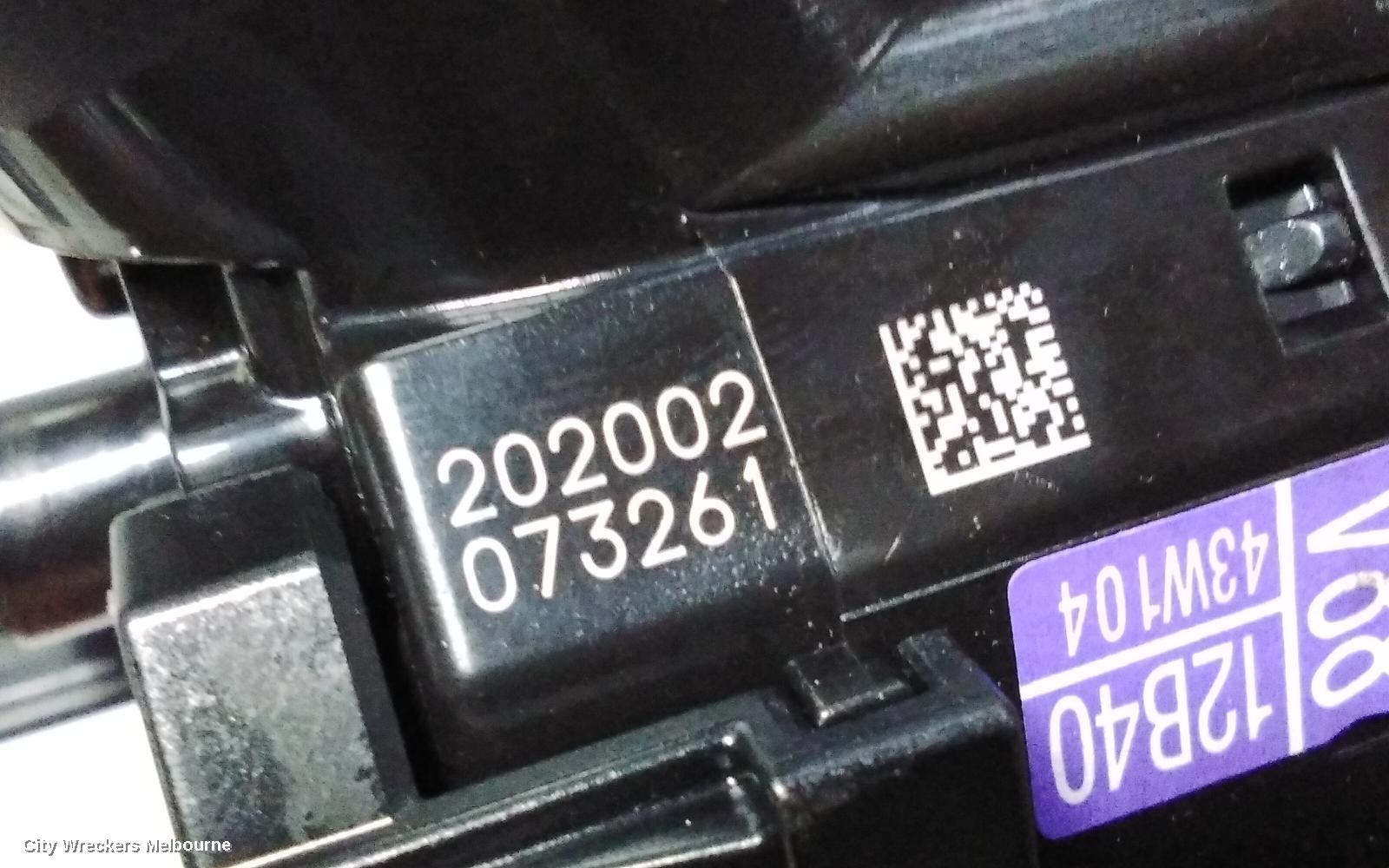 TOYOTA COROLLA COMBINATION SWITCH, WIPER SWITCH, E210, HATCH, 07/2018 ONWARDS