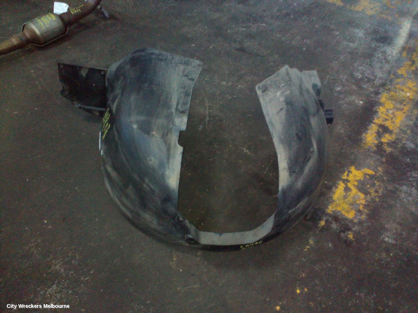 HOLDEN CRUZE LEFT GUARD LINER, FRONT, JH, SEDAN/HATCH, 03/2011 - 01/2017