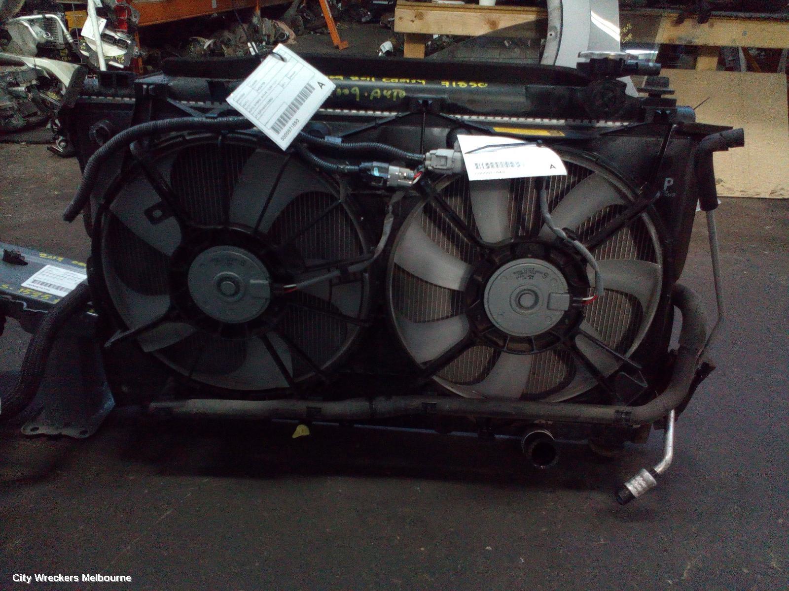 TOYOTA CAMRY FAN, DUAL FAN ASSY, HYBRID, AHV40, 12/2009 - 11/2011