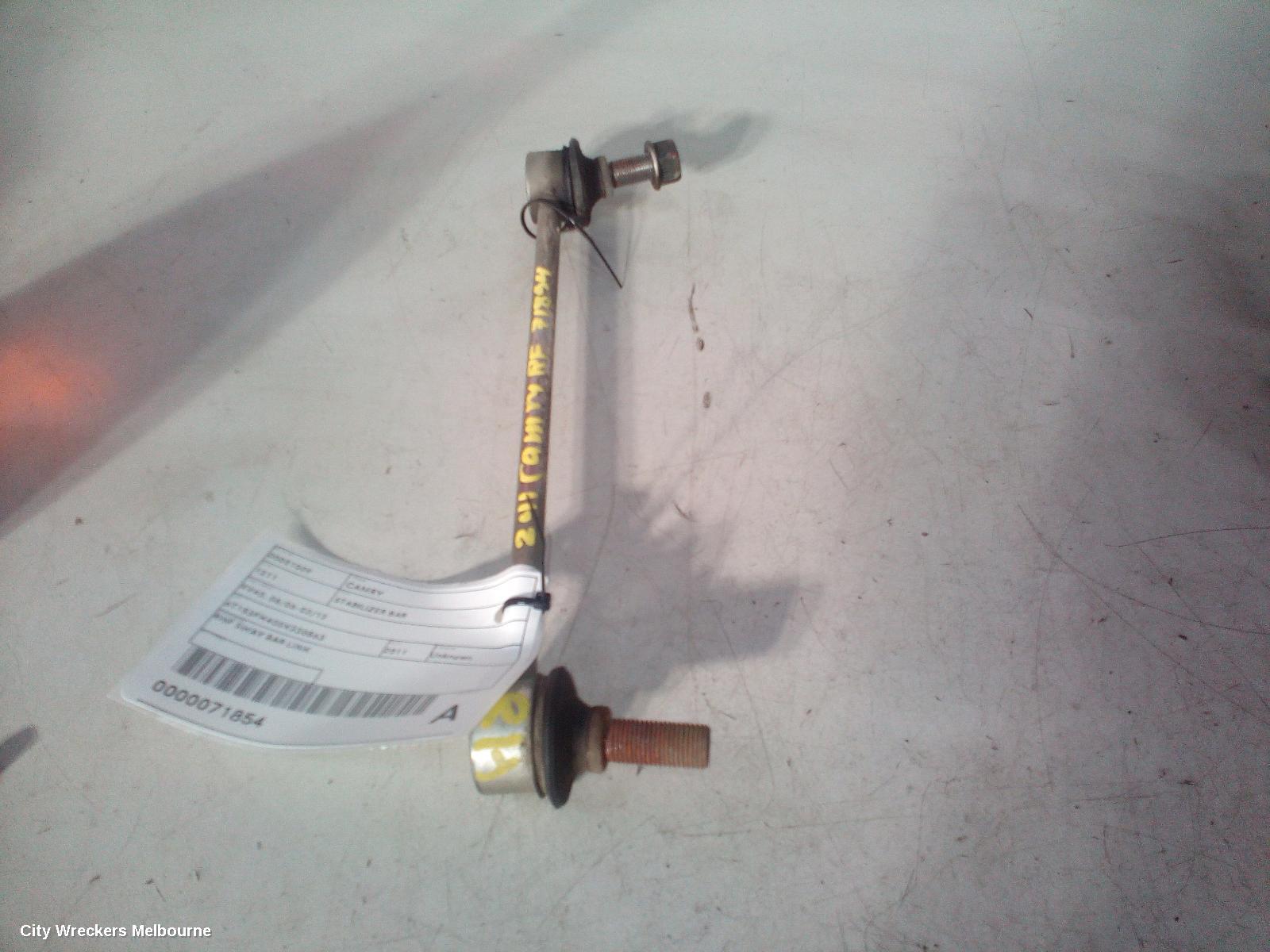 TOYOTA CAMRY STABILISER BAR, XV40, 06/2006 - 02/2012