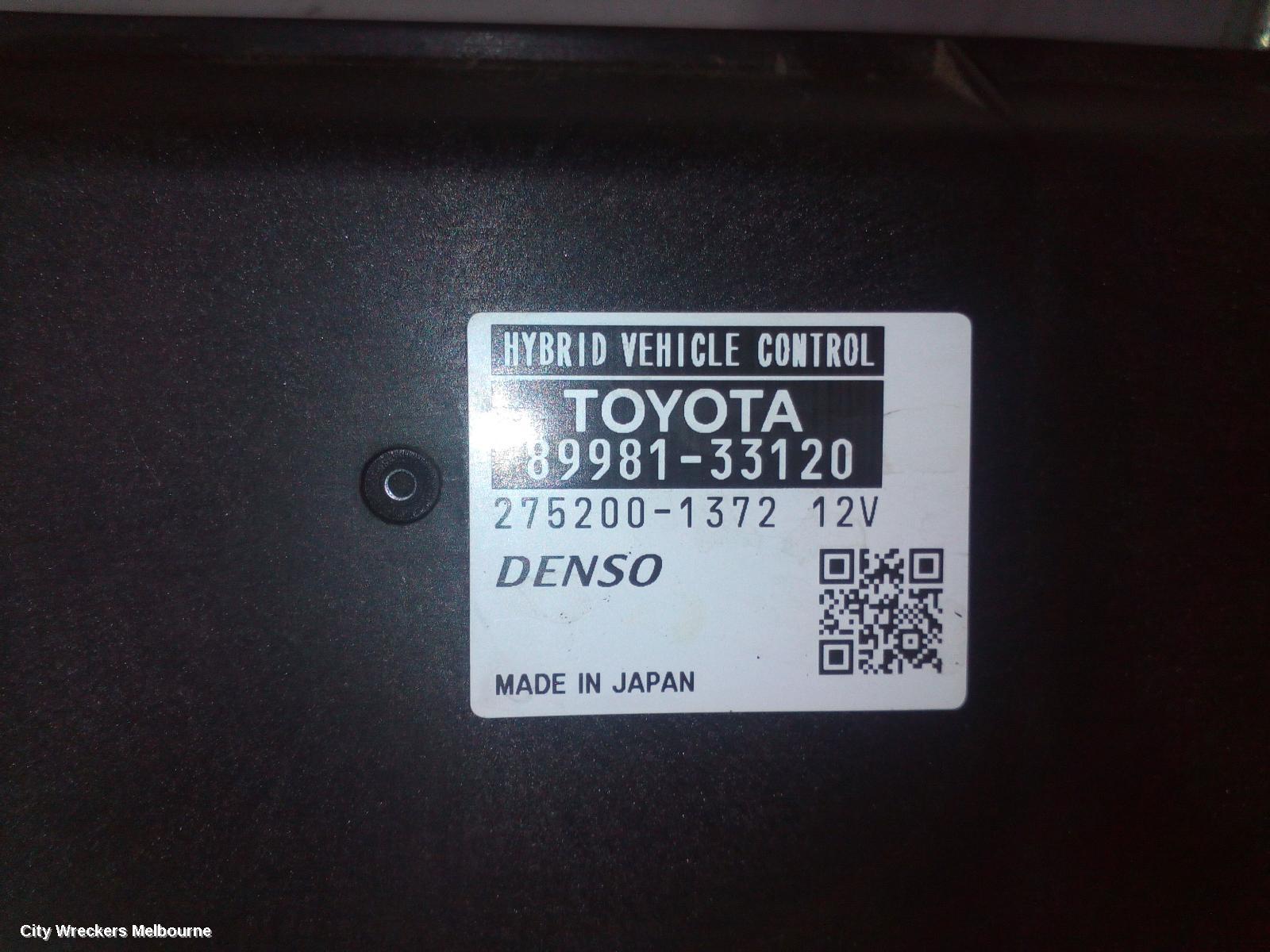TOYOTA CAMRY ECU, ENGINE ECU, AHV40, 2.4, HYBRID, ECU ONLY, 2AZ-FXE, 12/2009 - 11/2011