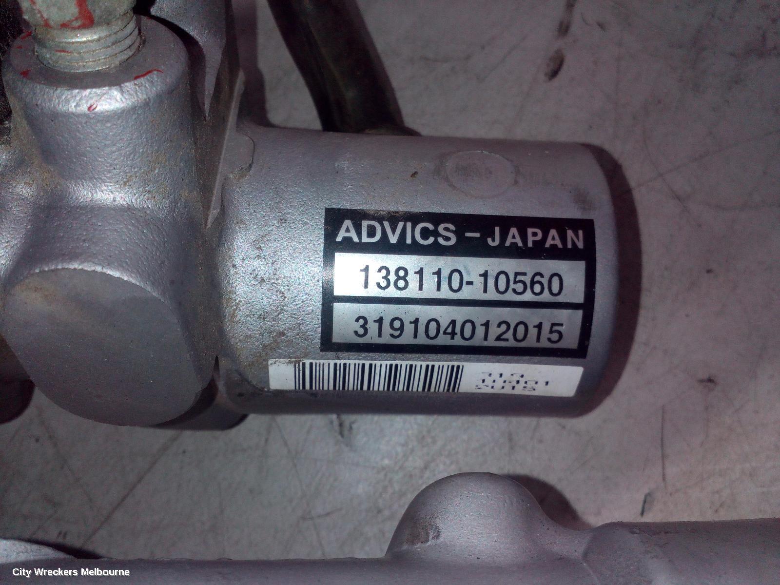 TOYOTA CAMRY BRAKE BOOSTER, XV40, 06/2006 - 02/2012