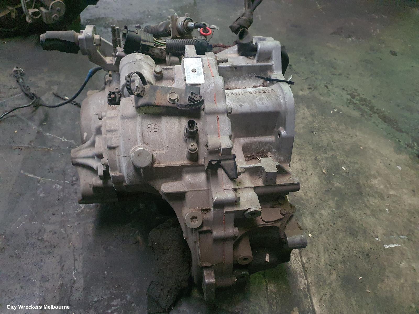 SUZUKI SX4 TRANS/GEARBOX, AUTO, FWD, 2.0, J20A, 4 SPEED, 02/2007 - 12/2009