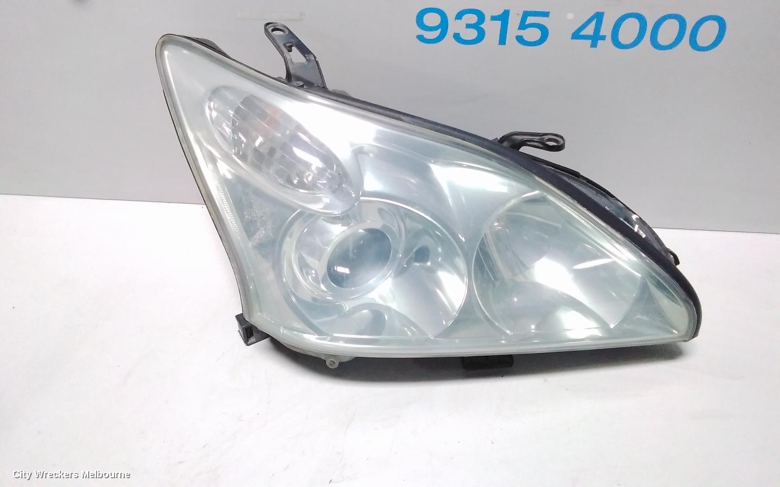 LEXUS RX SERIES RIGHT HEADLAMP, MCU3#, XENON, LENS# 48-66 KOITO, 08/2004 - 11/2005
