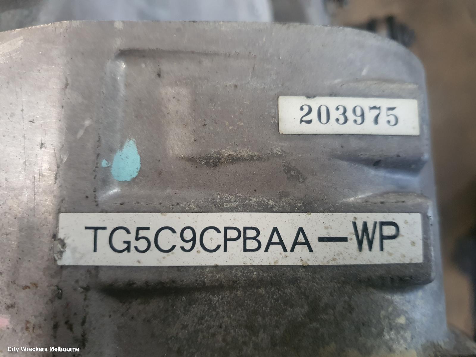 SUBARU TRIBECA TRANS/GEARBOX, AUTO, PETROL, 3.0, EZ30 (6TH VIN = E), B9, 10/2006 - 11/2007