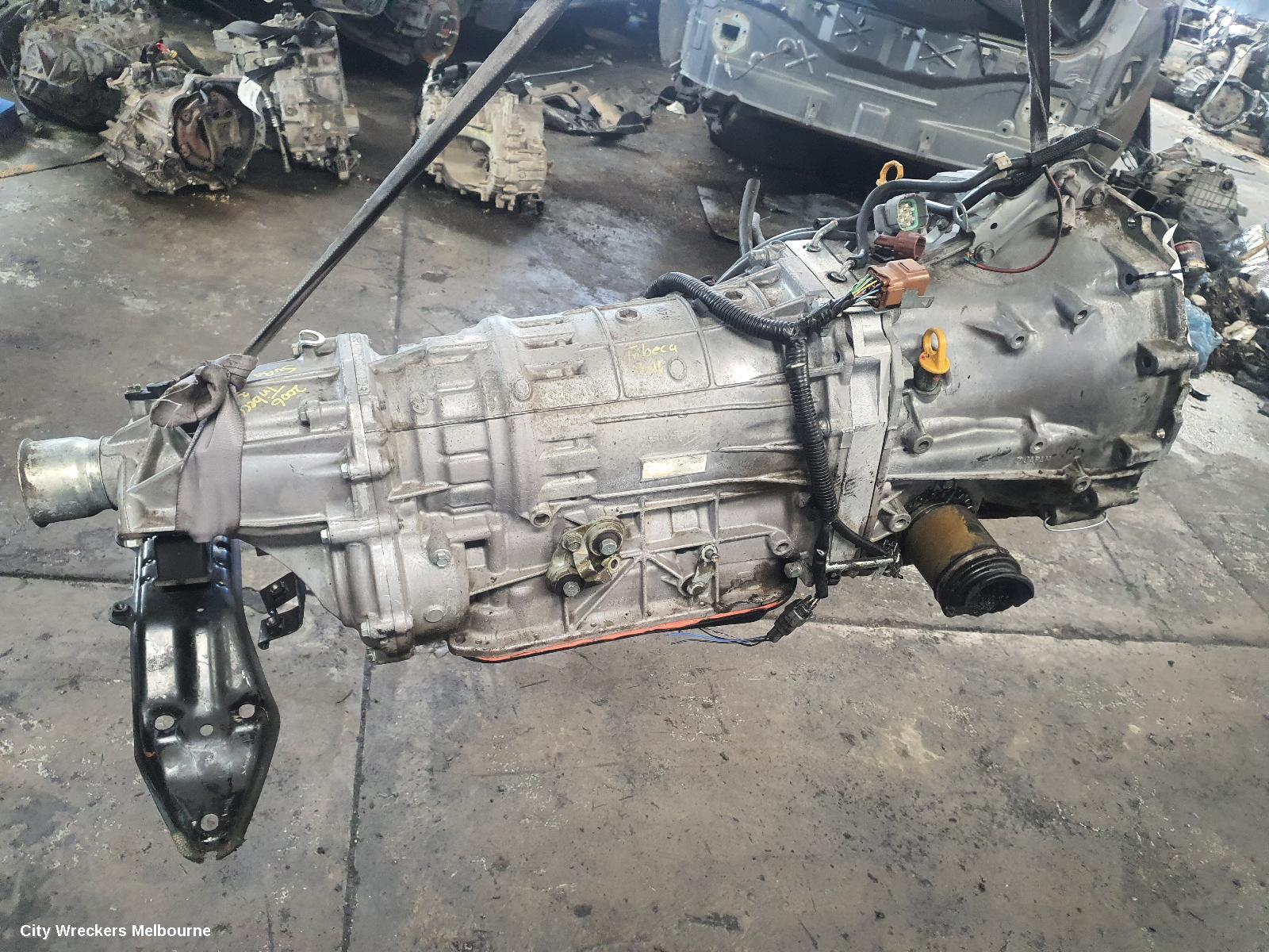 SUBARU TRIBECA TRANS/GEARBOX, AUTO, PETROL, 3.0, EZ30 (6TH VIN = E), B9, 10/2006 - 11/2007
