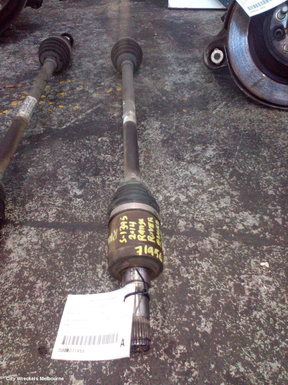 LAND ROVER RANGEROVER EVOQUE RIGHT DRIVESHAFT, REAR, EFFICIENT DRIVELINE, L538, 11/2011 - 01/2019
