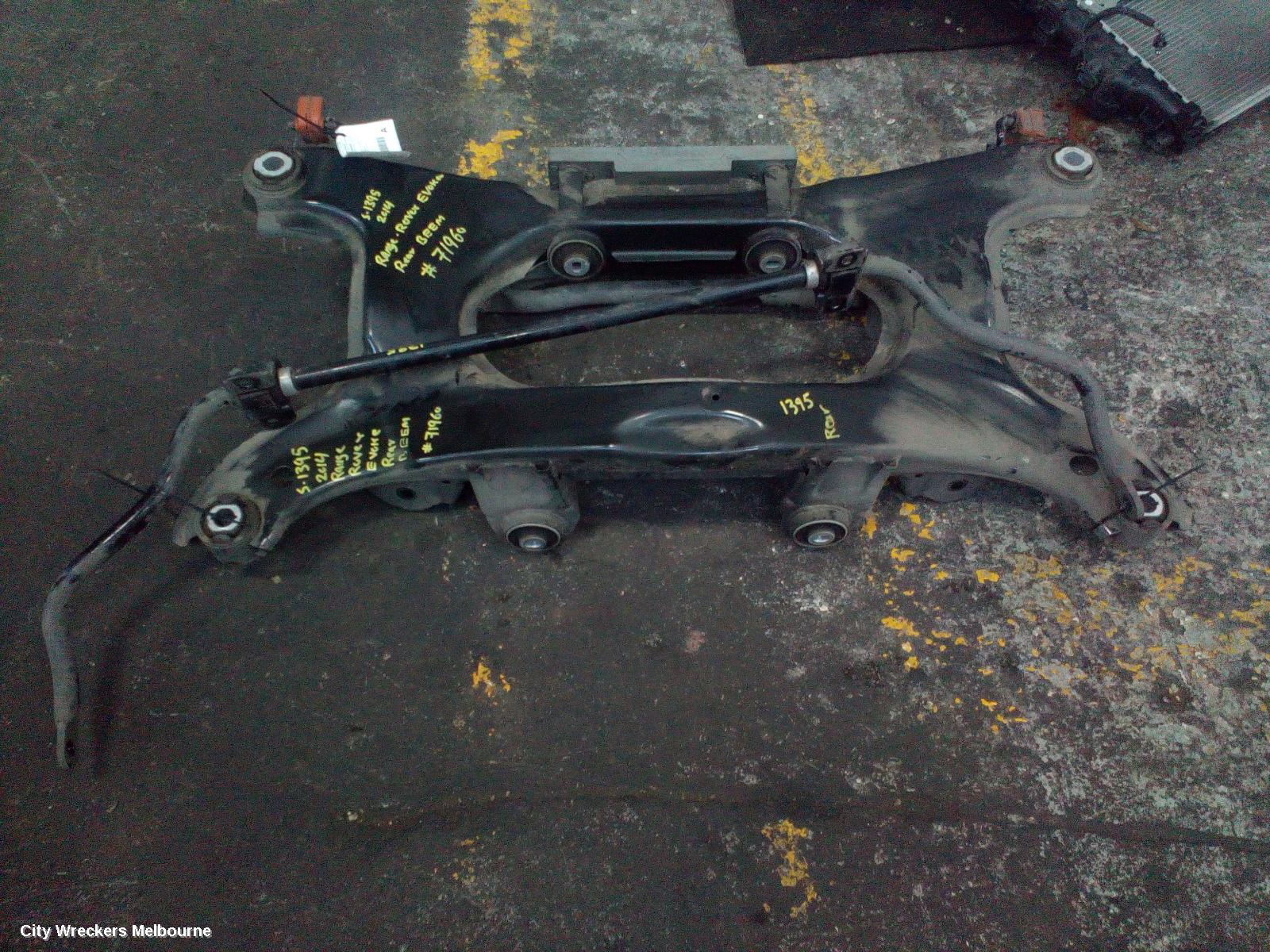 LAND ROVER RANGEROVER EVOQUE R BEAM/CRADLE/XMEMBR, L538, 11/2011 - 01/2019