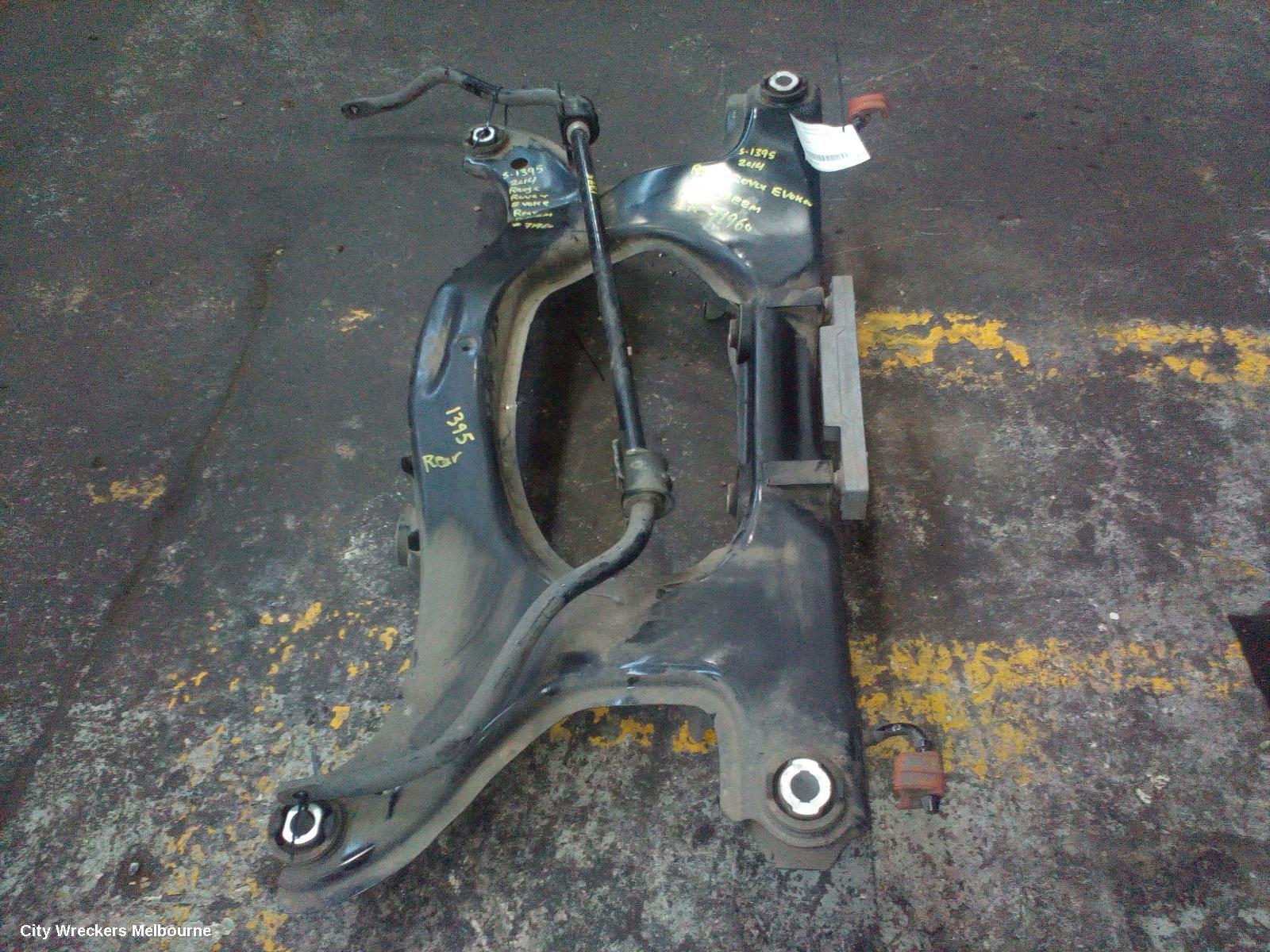 LAND ROVER RANGEROVER EVOQUE R BEAM/CRADLE/XMEMBR, L538, 11/2011 - 01/2019