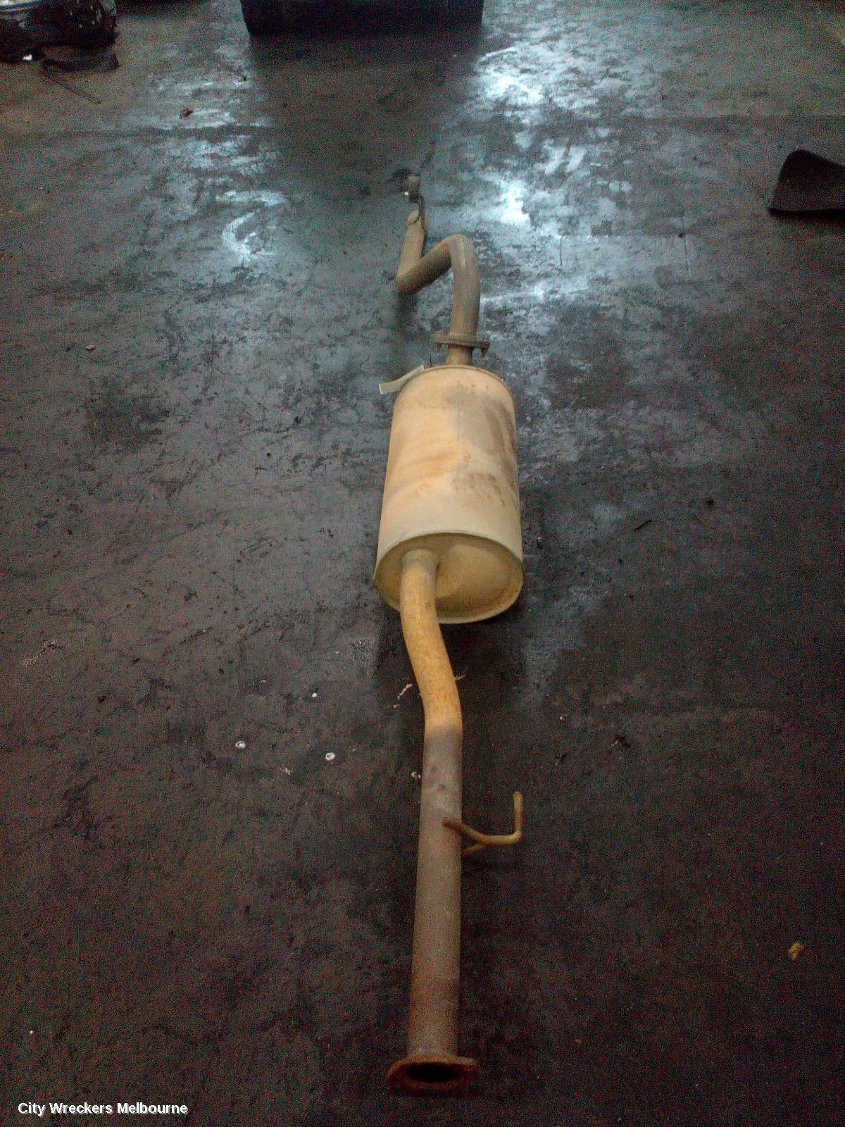 TOYOTA HILUX EXHAUST SYSTEM, PETROL, 2.7, 2TR-FE, 03/2005 - 08/2015
