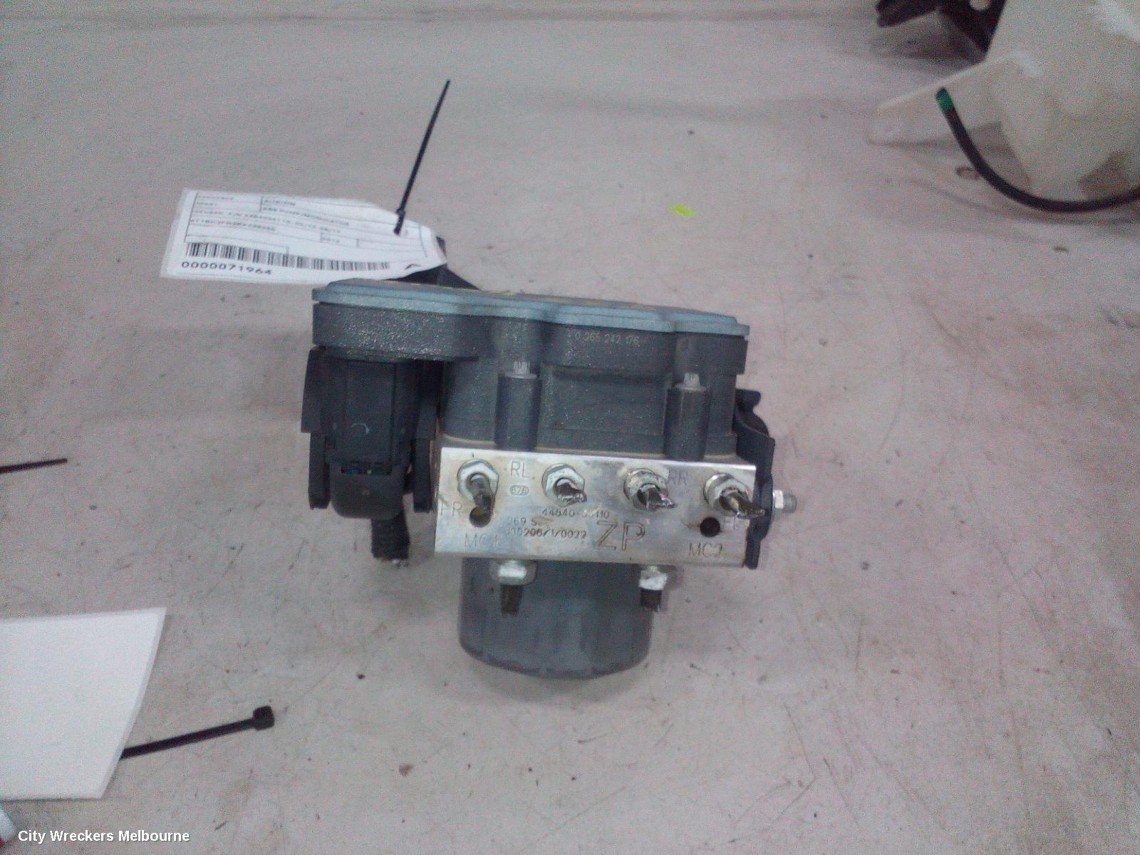 TOYOTA AURION ABS PUMP/MODULATOR, GSV50R, P/N 4454006110, 02/2012 - 08/2017
