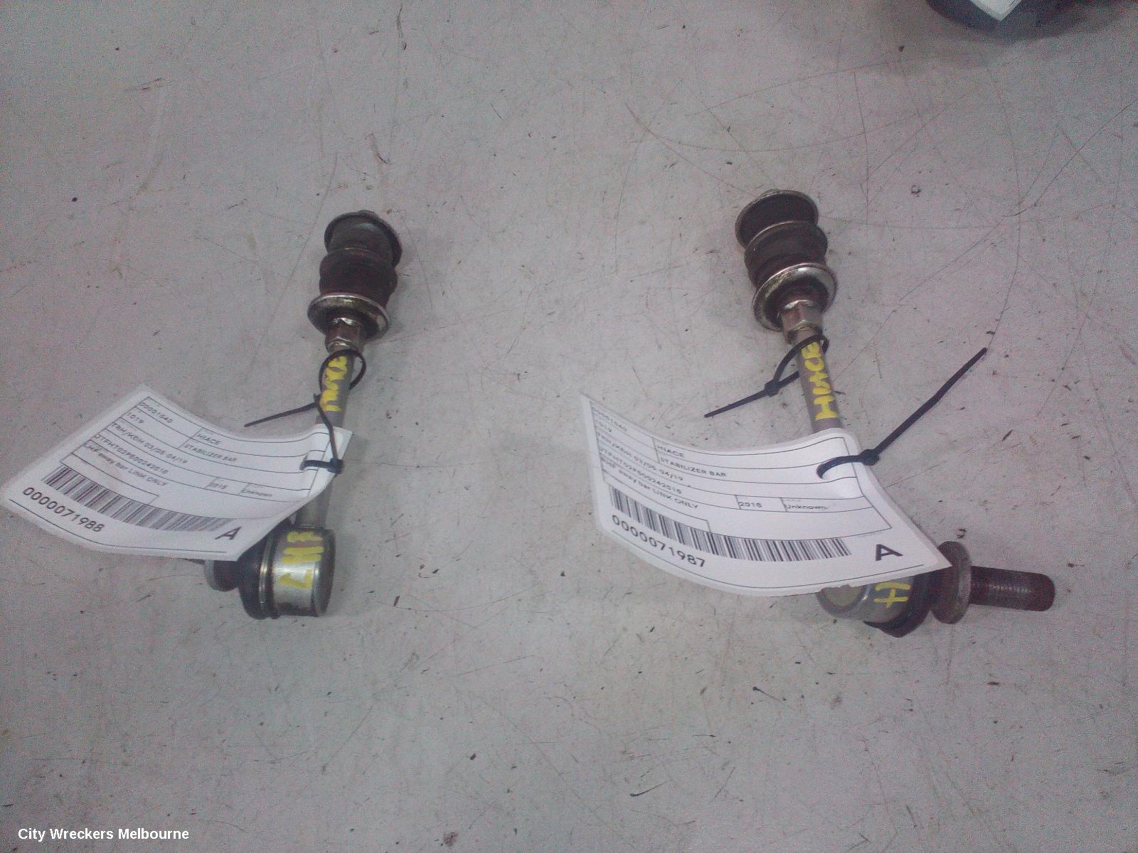 TOYOTA HIACE STABILISER BAR, TRH/KDH 03/2005 - 04/2019