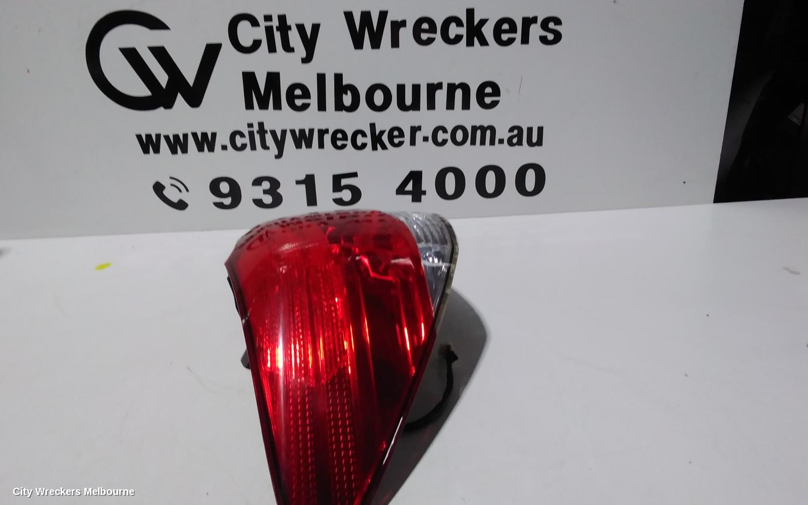 SUBARU OUTBACK LEFT TAILLIGHT, 5TH GEN, IN BODY, 09/2009 - 11/2014
