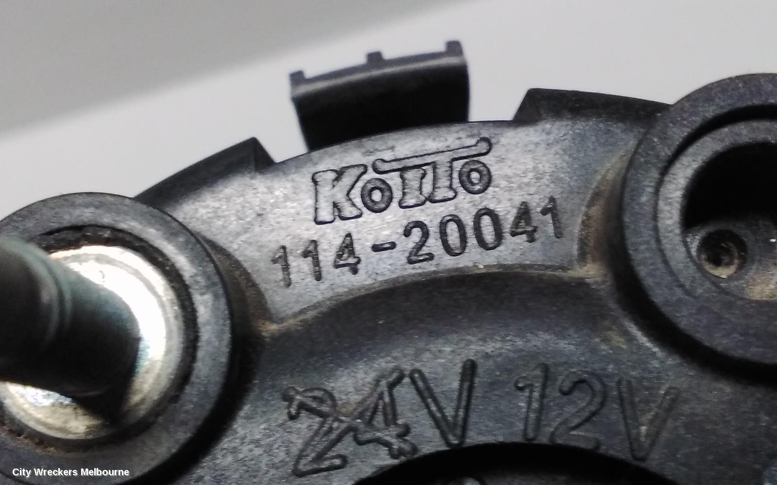SUBARU OUTBACK LEFT INDICATOR/FOG/SIDE, BUMPER FOGLAMP, 4TH GEN, KOITO LENS# 114-20759, 09/2003 - 08/2009
