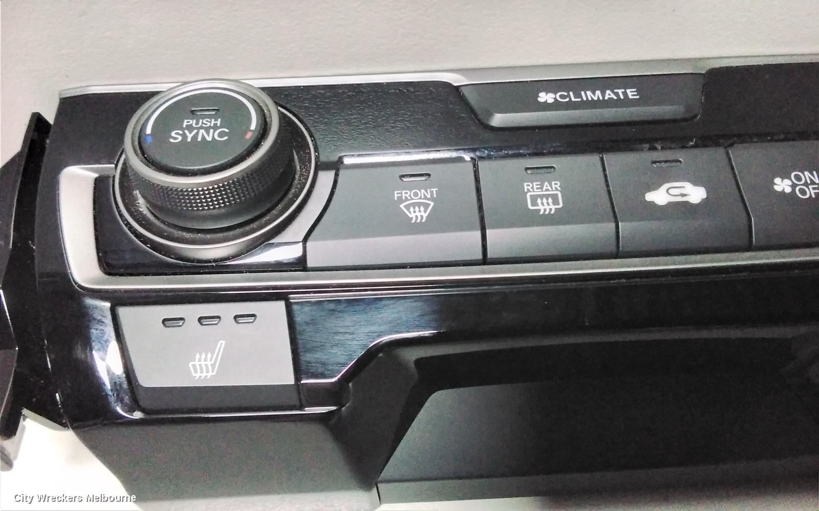 HONDA CIVIC HEATER/AC CONTROLS, 10TH GEN, CLIMATE CONTROL TYPE, 05/2016 - 03/2020
