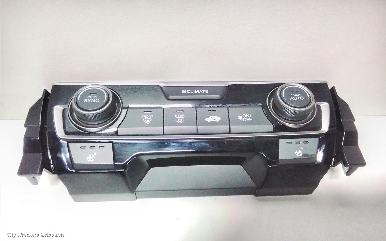 HONDA CIVIC HEATER/AC CONTROLS, 10TH GEN, CLIMATE CONTROL TYPE, 05/2016 - 03/2020