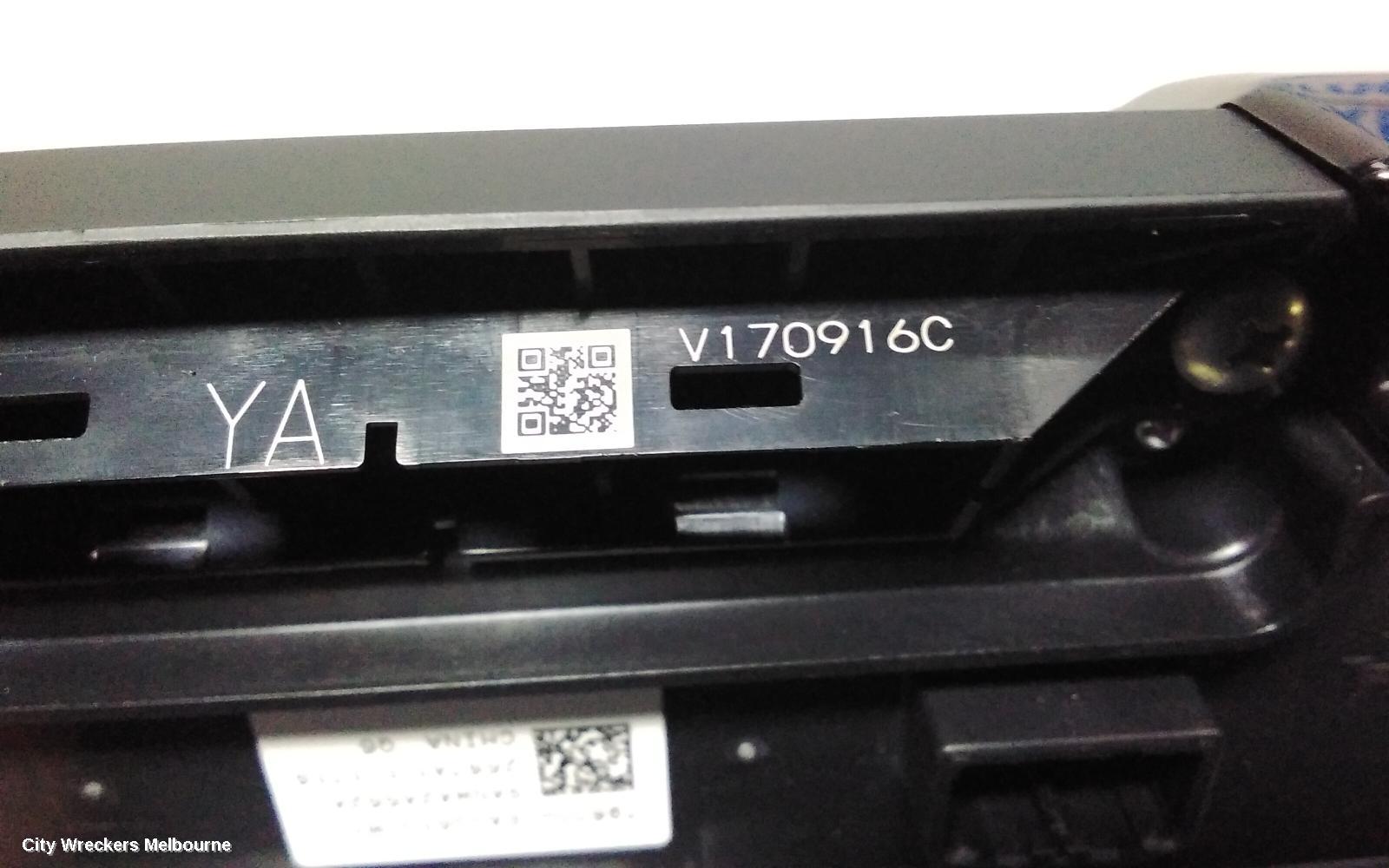 HONDA CIVIC HEATER/AC CONTROLS, 10TH GEN, CLIMATE CONTROL TYPE, 05/2016 - 03/2020