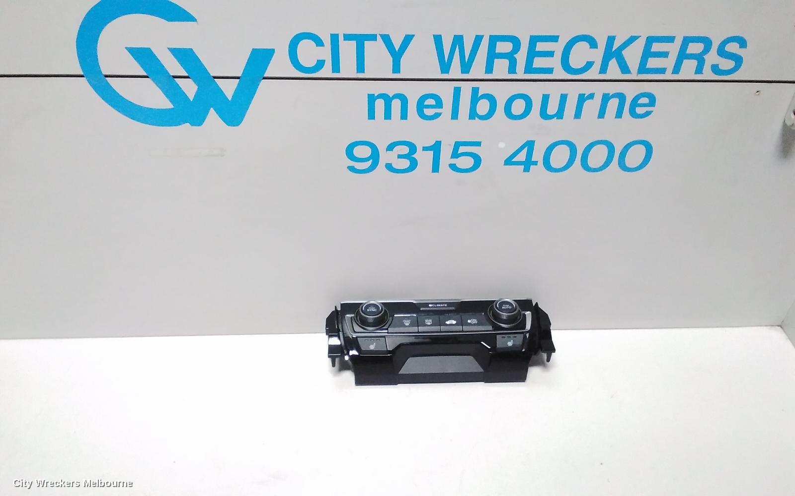 HONDA CIVIC HEATER/AC CONTROLS, 10TH GEN, CLIMATE CONTROL TYPE, 05/2016 - 03/2020