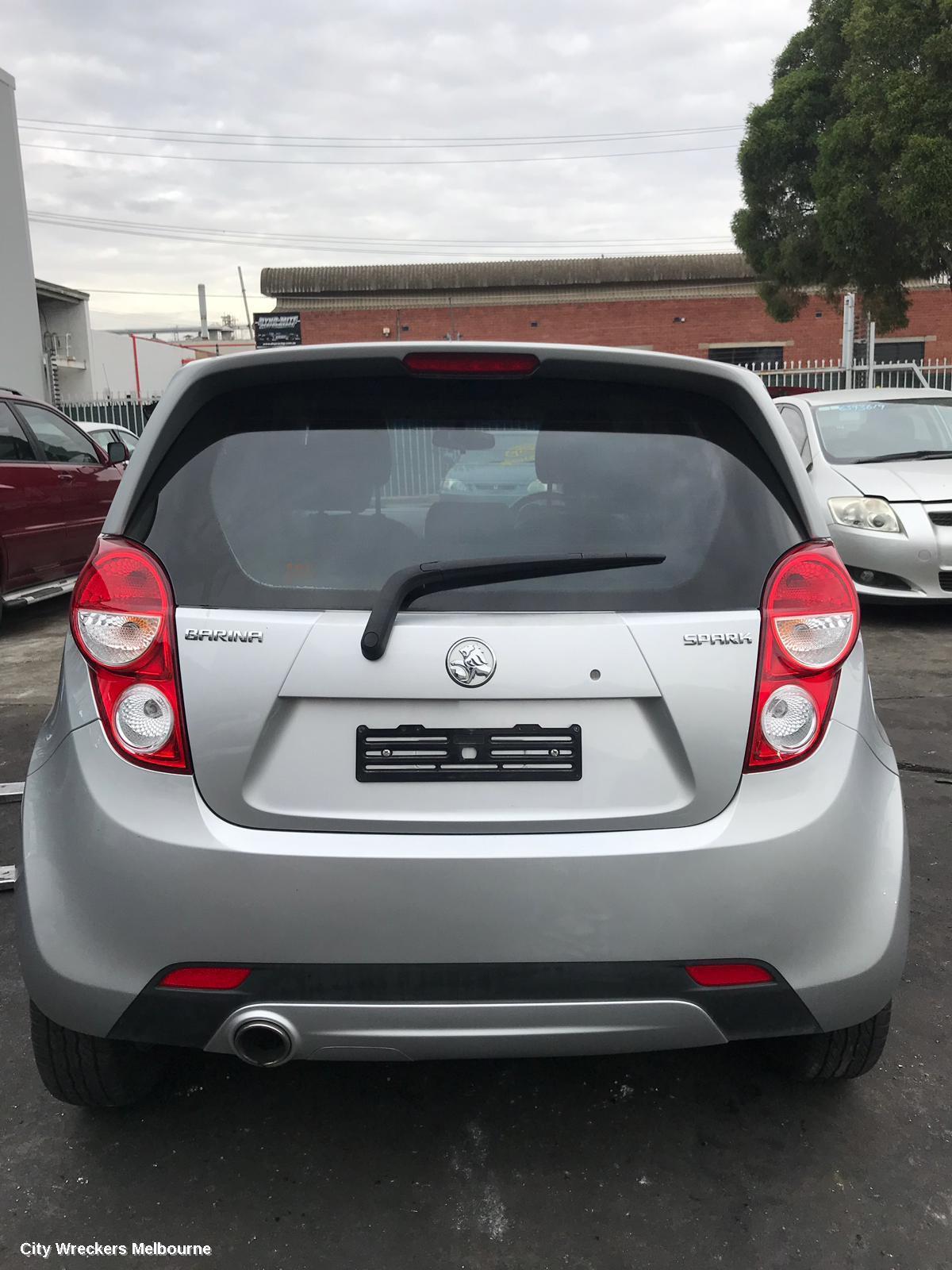HOLDEN BARINA BOOTLID/TAILGATE, TAILGATE, SPARK, MJ (VIN KL3MF), 01/2013 - 06/2015