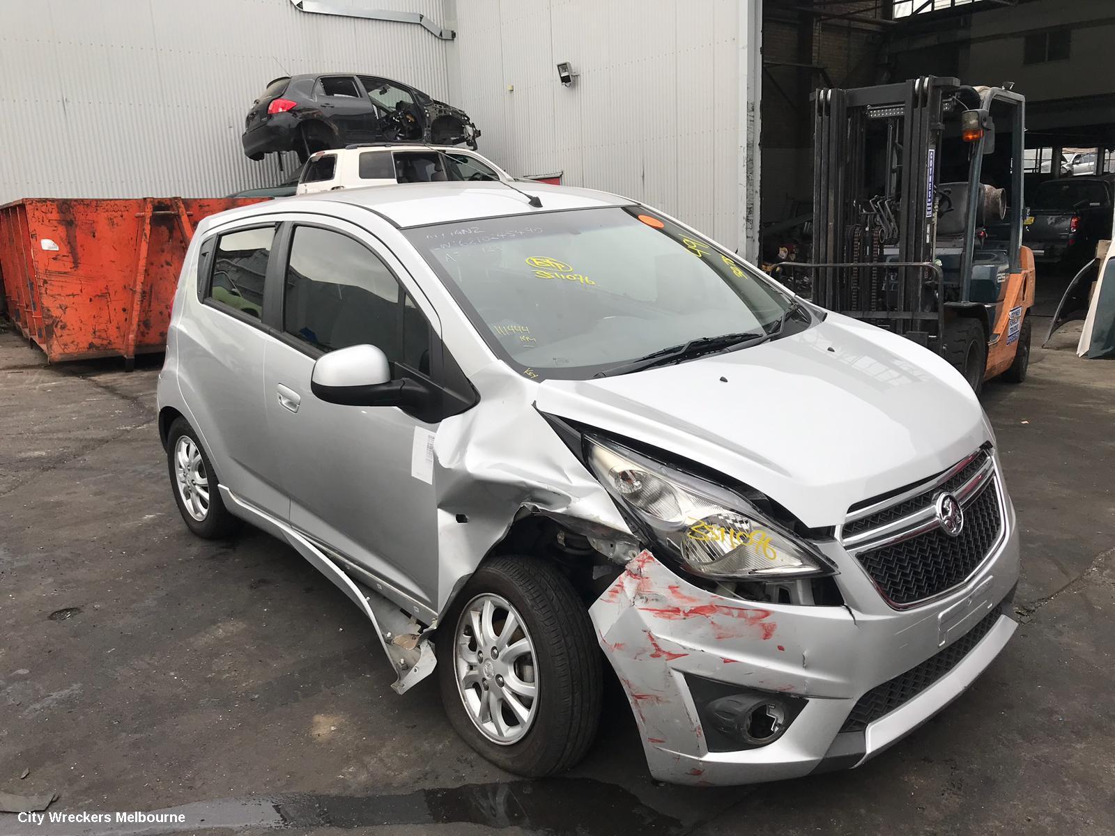 HOLDEN BARINA BOOTLID/TAILGATE, TAILGATE, SPARK, MJ (VIN KL3MF), 01/2013 - 06/2015