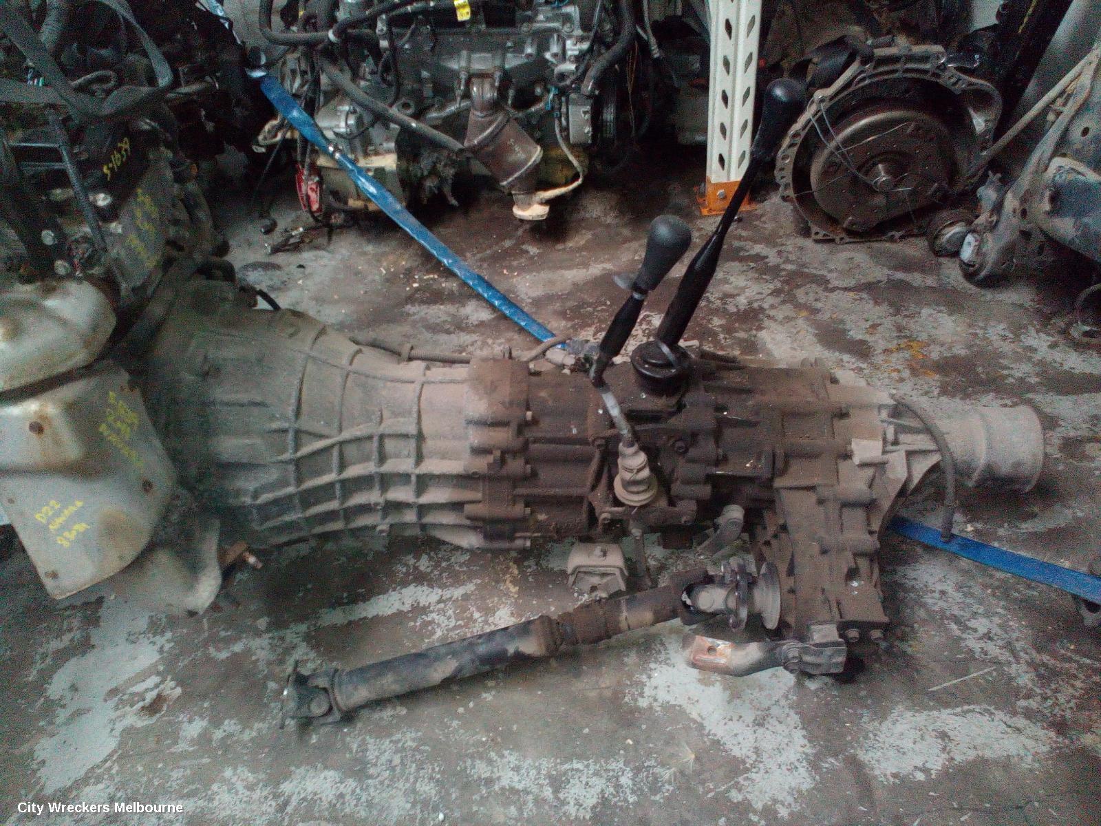 NISSAN NAVARA TRANS/GEARBOX, D22, MANUAL, 4WD, DIESEL, 2.5, YD25, TURBO, 5 SPEED, 01/2007 - 08/2015