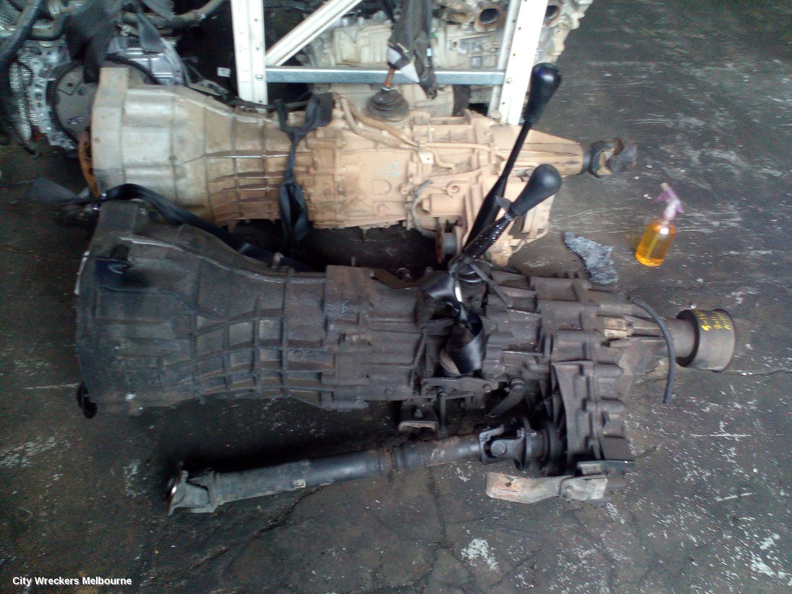 NISSAN NAVARA TRANS/GEARBOX, D22, MANUAL, 4WD, DIESEL, 2.5, YD25, TURBO, 5 SPEED, 01/2007 - 08/2015