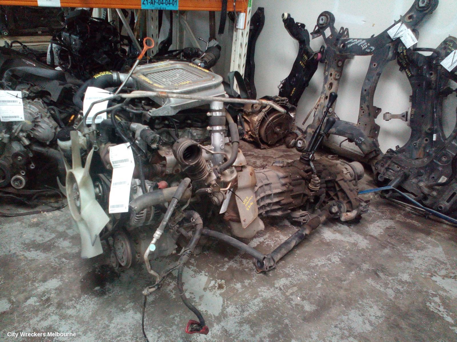 NISSAN NAVARA TRANS/GEARBOX, D22, MANUAL, 4WD, DIESEL, 2.5, YD25, TURBO, 5 SPEED, 01/2007 - 08/2015