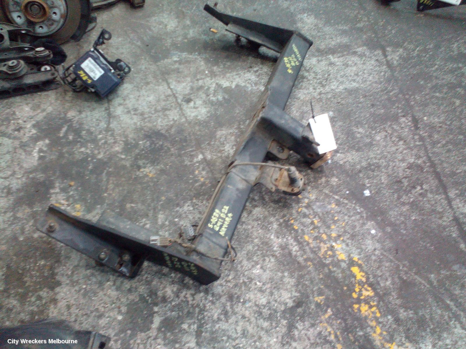 NISSAN NAVARA TOWBAR, D22, DUAL CAB, 4WD, NON STEP REAR BAR TYPE, 12/2008 - 08/2015