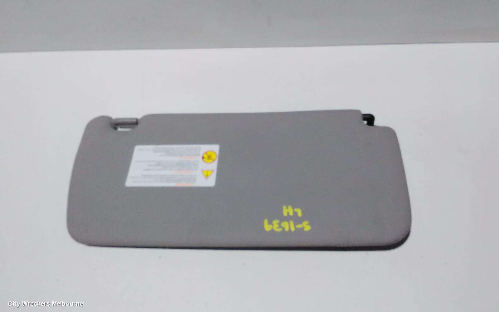 NISSAN NAVARA SUNVISOR, D22, LH SIDE, 04/1997 - 08/2015
