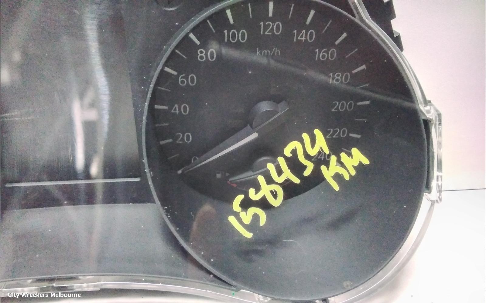 NISSAN QASHQAI INSTRUMENT CLUSTER, PETROL, AUTO T/M, J11, 06/2014 ONWARDS