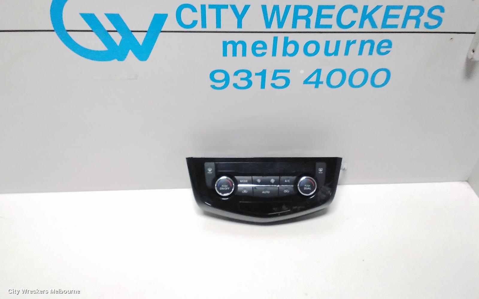 NISSAN QASHQAI HEATER/AC CONTROLS, J11, CLIMATE CONTROL TYPE, 06/2014 - 07/2021