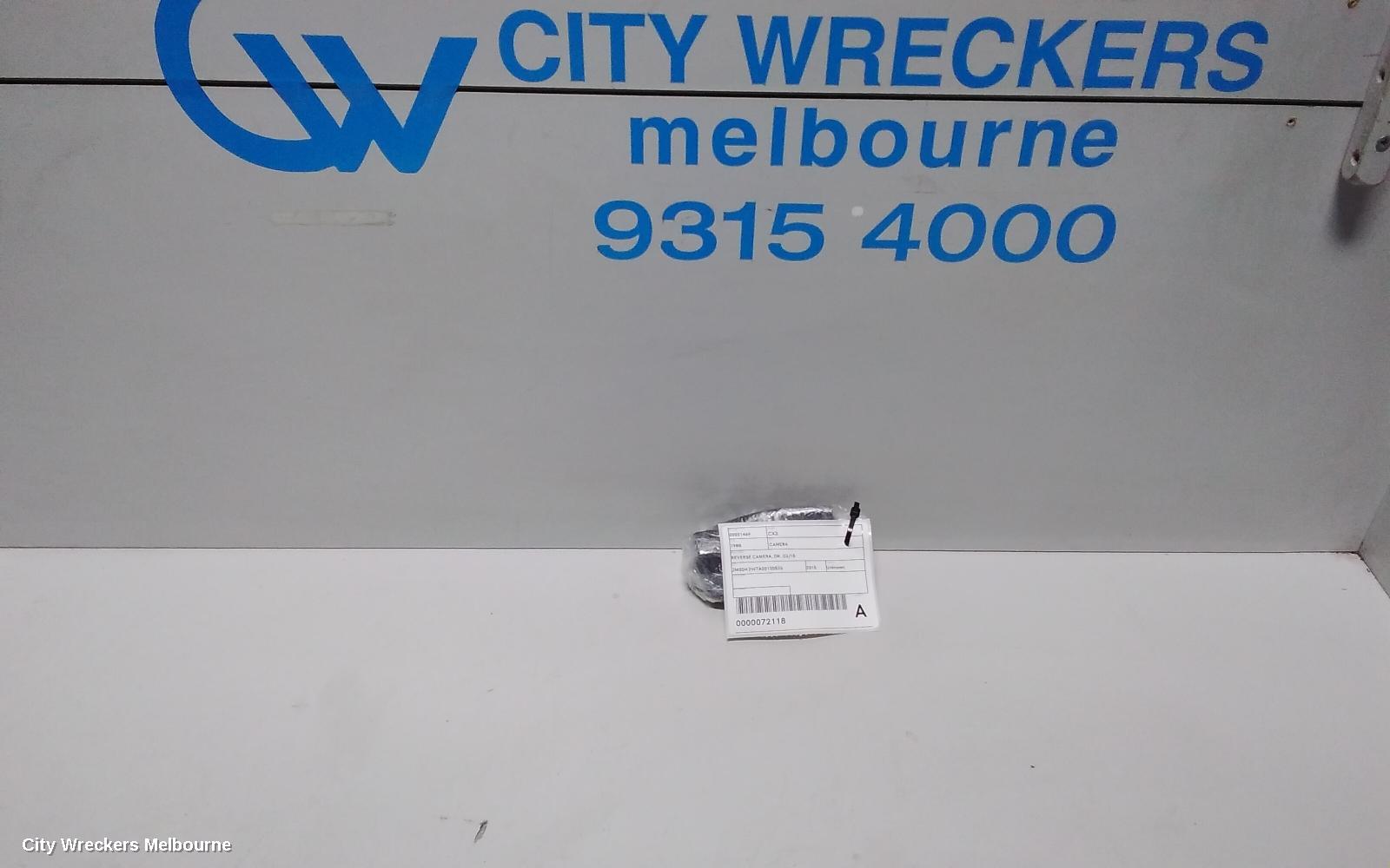 MAZDA CX3 REVERSE CAMERA, REVERSE CAMERA, DK, 03/2015 - 08/2018