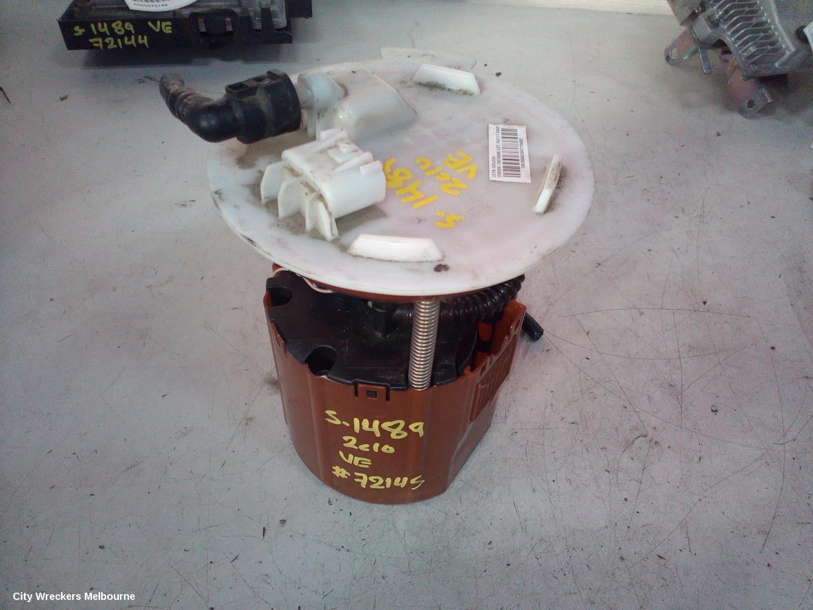 HOLDEN COMMODORE FUEL PUMP, IN TANK, 3.0/3.6, LLT/LF1 SIDI, VE, 08/2009 - 04/2013