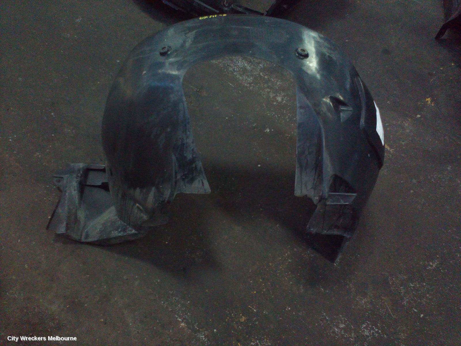 HOLDEN COMMODORE LEFT GUARD LINER, VE, FRONT, 08/2006 - 04/2013