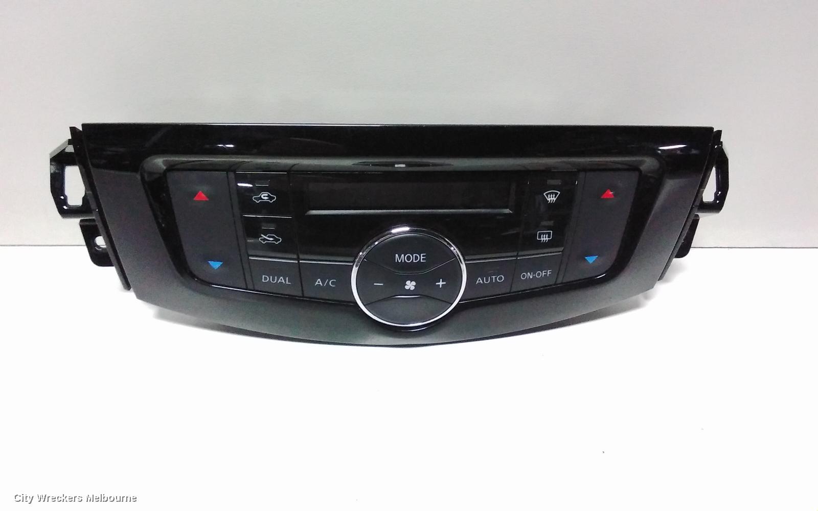 NISSAN NAVARA HEATER/AC CONTROLS, NP300, DUAL ZONE CLIMATE CONTROL TYPE, 05/2015 ONWARDS