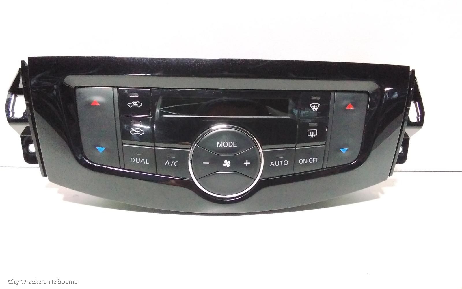 NISSAN NAVARA HEATER/AC CONTROLS, NP300, DUAL ZONE CLIMATE CONTROL TYPE, 05/2015 ONWARDS