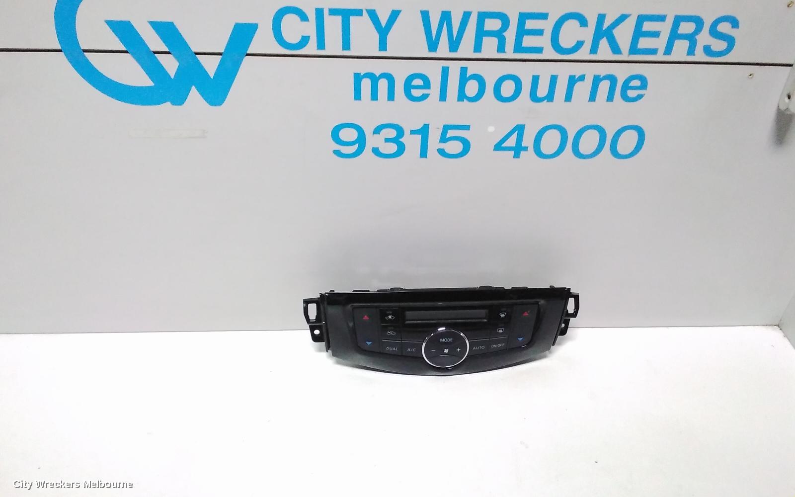 NISSAN NAVARA HEATER/AC CONTROLS, NP300, DUAL ZONE CLIMATE CONTROL TYPE, 05/2015 ONWARDS