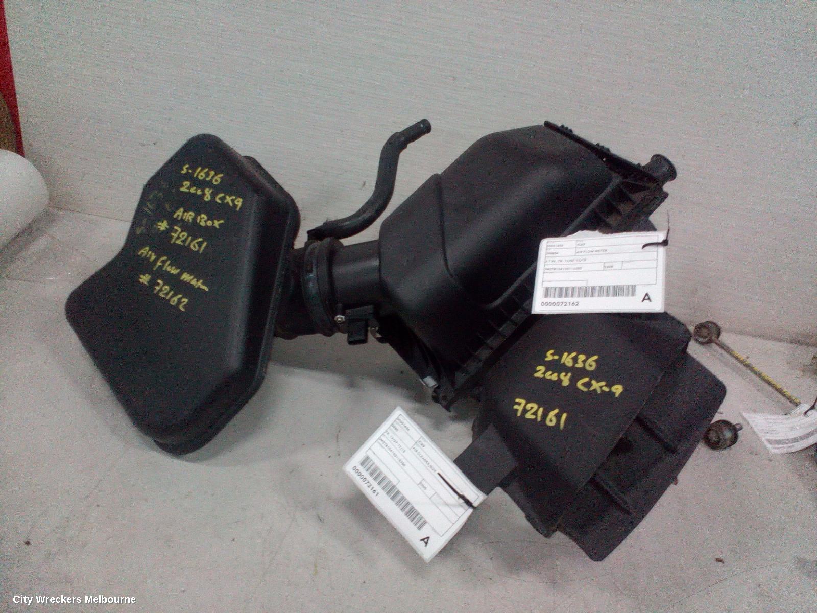 MAZDA CX9 AIR FLOW METER, 3.7 V6, TB, 12/2007 - 12/2015