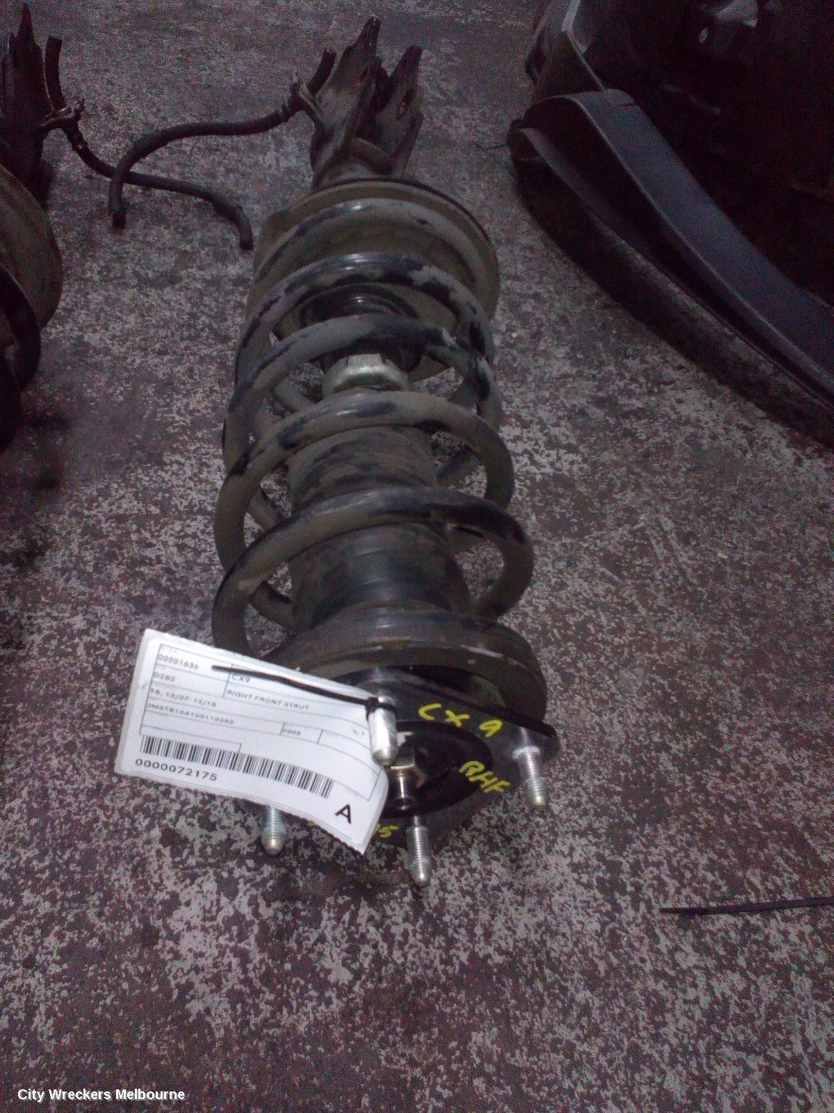 MAZDA CX9 RIGHT FRONT STRUT, TB, 12/2007 - 12/2015