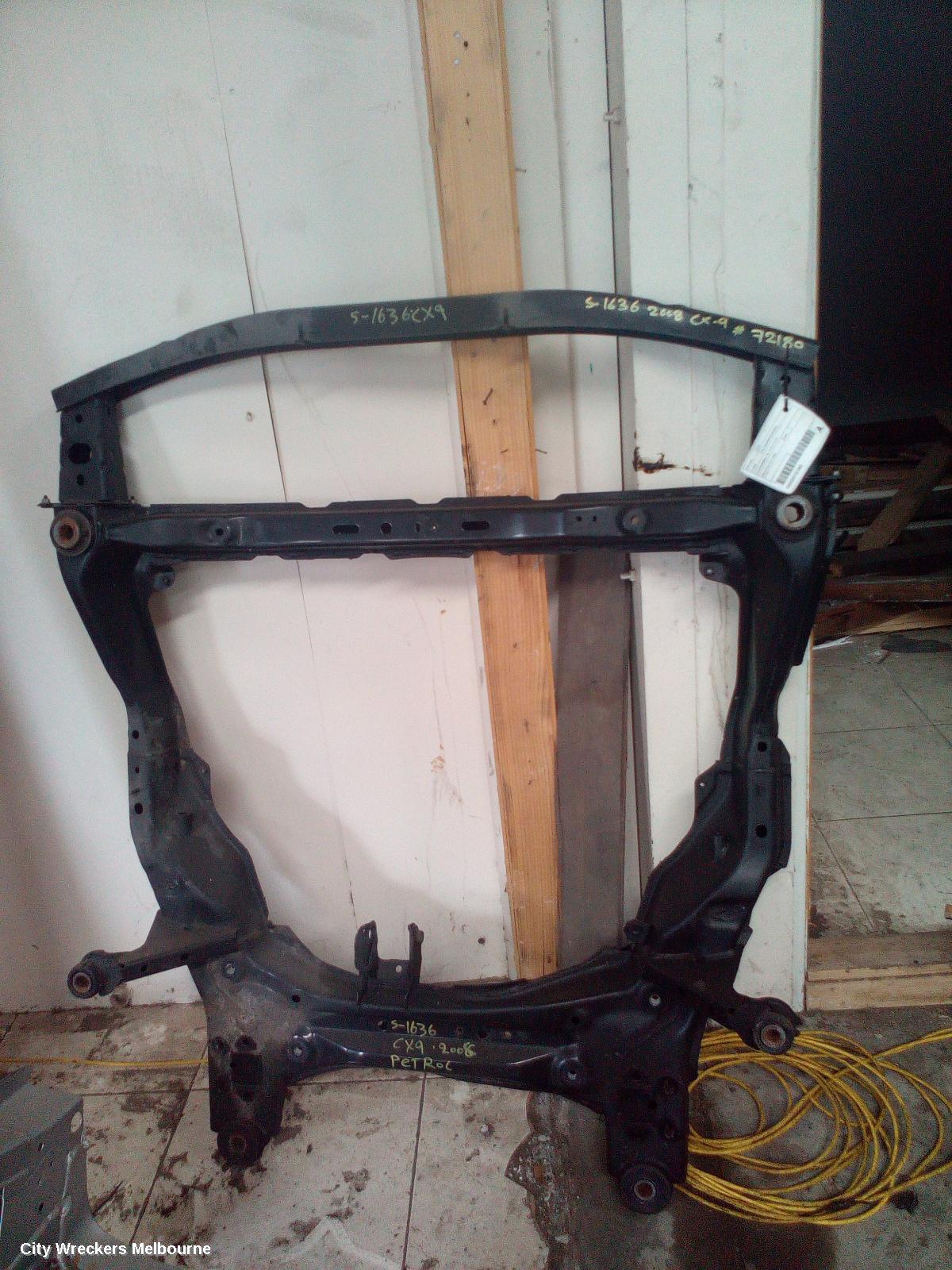 MAZDA CX9 FRT XMEMBER/CRADLE, CROSSMEMBER, TB, 12/2007 - 12/2015